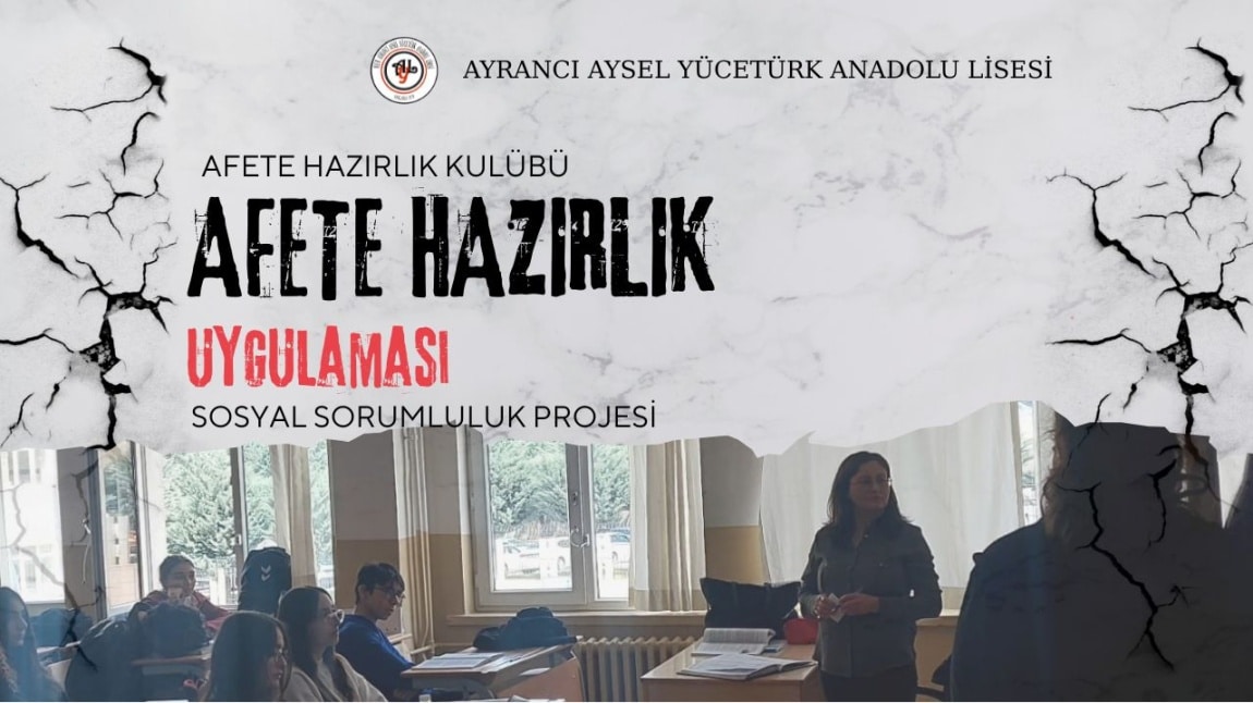 AFETE HAZIRLIK FAALİYETİ